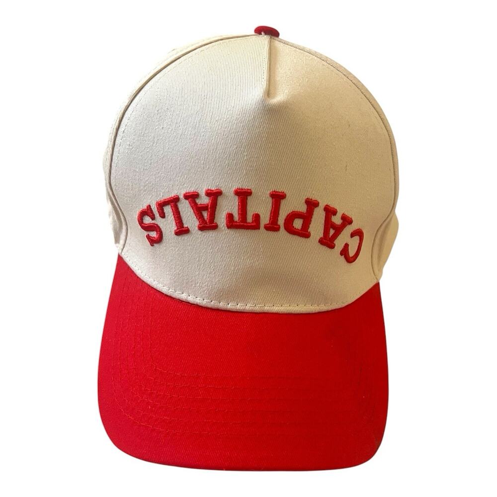 Washington Capitals Upside Down Snapback Cap Adjustable Hat Caps NHL Hockey SGA